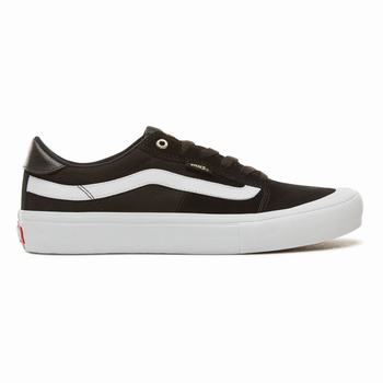 Damske Tenisky Vans Style 112 Pro Čierne/Biele/Hnedožltý VA65MHPFQ